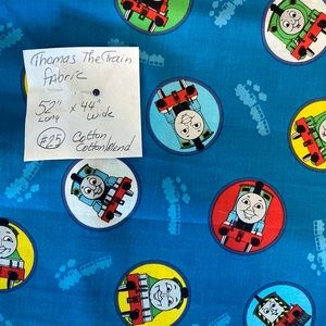 New Thomas the Train fabric, soft, 100% cotton